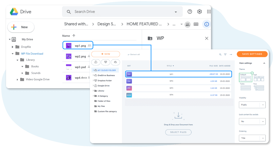 Integrate Google Drive is In the List of 10 Plugins That Will Improve Your Teamwork and Output. Image by Nimbus Platform