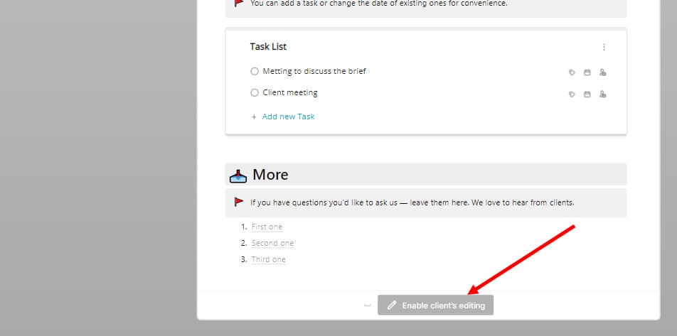How To Use a Portal Button To Set up a Page for Customer Interaction - FuseBase Guide